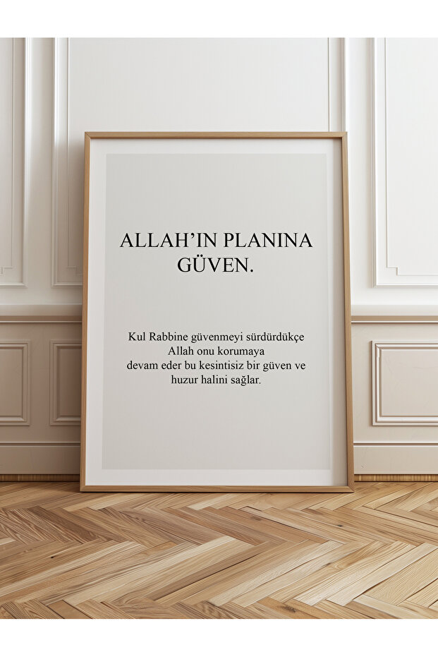 Single Wooden Framed Painting One Piece Poster Painting Tk/1244