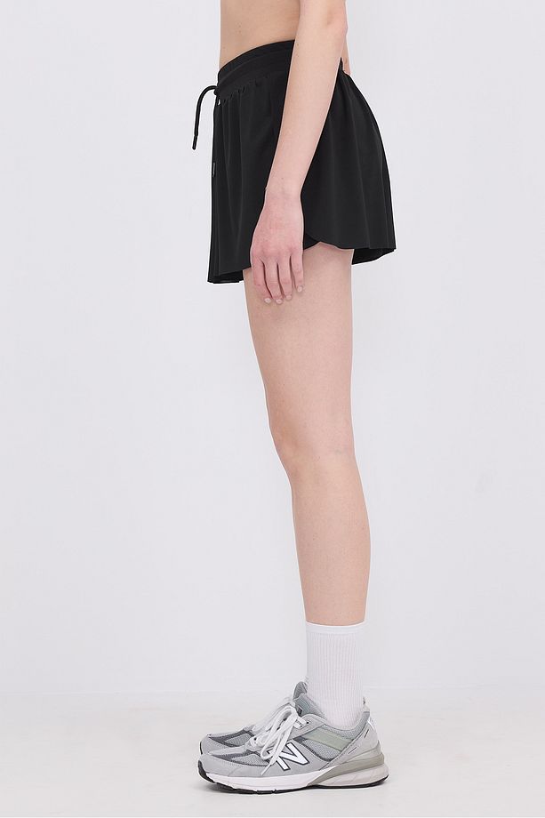 Beli Lastikli Dökümlü Spor Şort Ş13622-i3 - 5