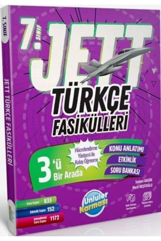 7. Sınıf Türkçe Jett Soru Fasikülleri - 1