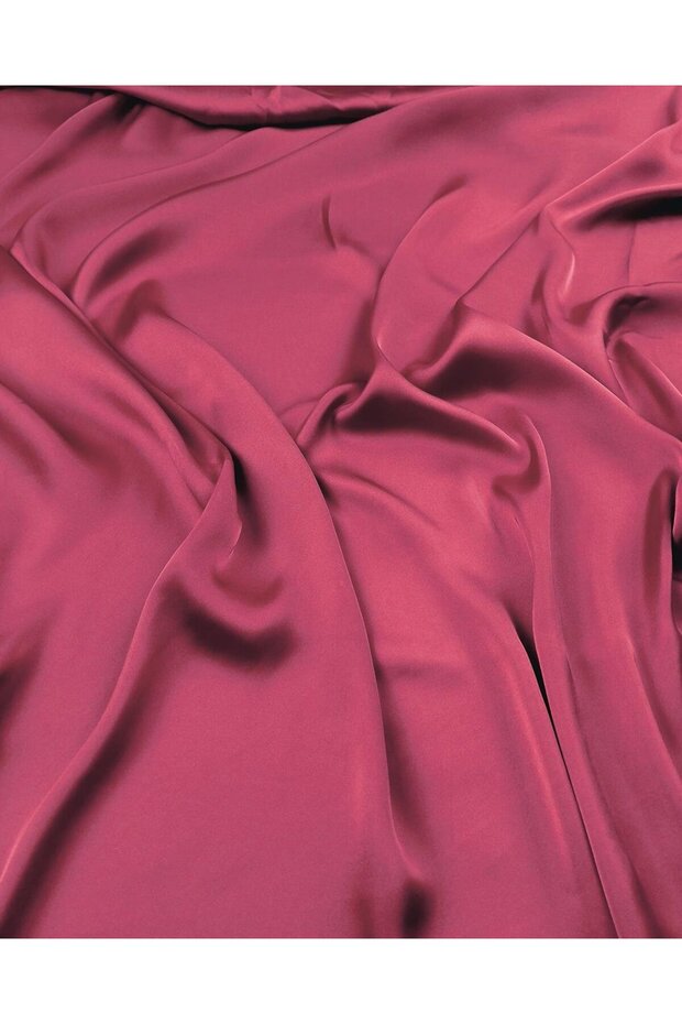 Dark Pink Thin Satin Width: 140