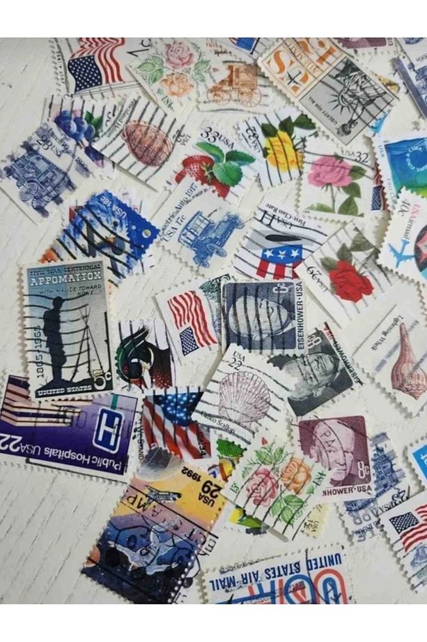 50 Adet Abd Pul Lotu, Yabancı Ülke Posta Pulları - 2
