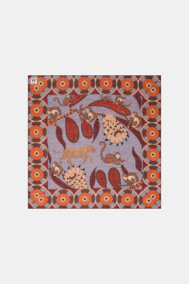 GRİ YÜN MENDİL - 1