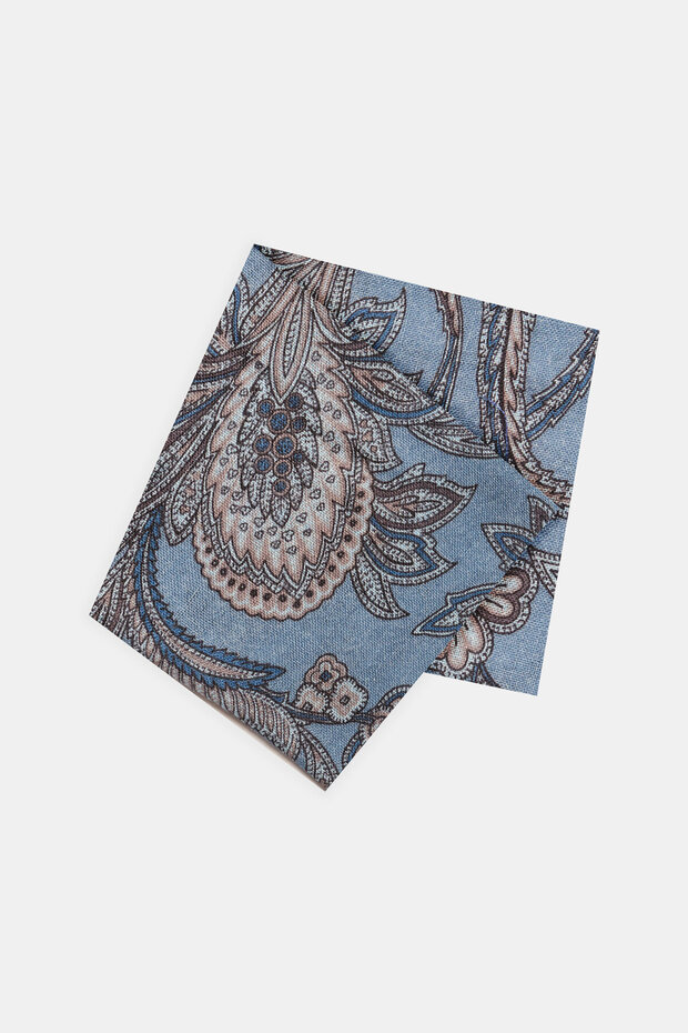 MAVİ YÜN MENDİL - 2