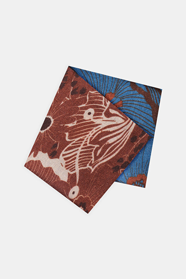 KAHVE YÜN MENDİL - 2