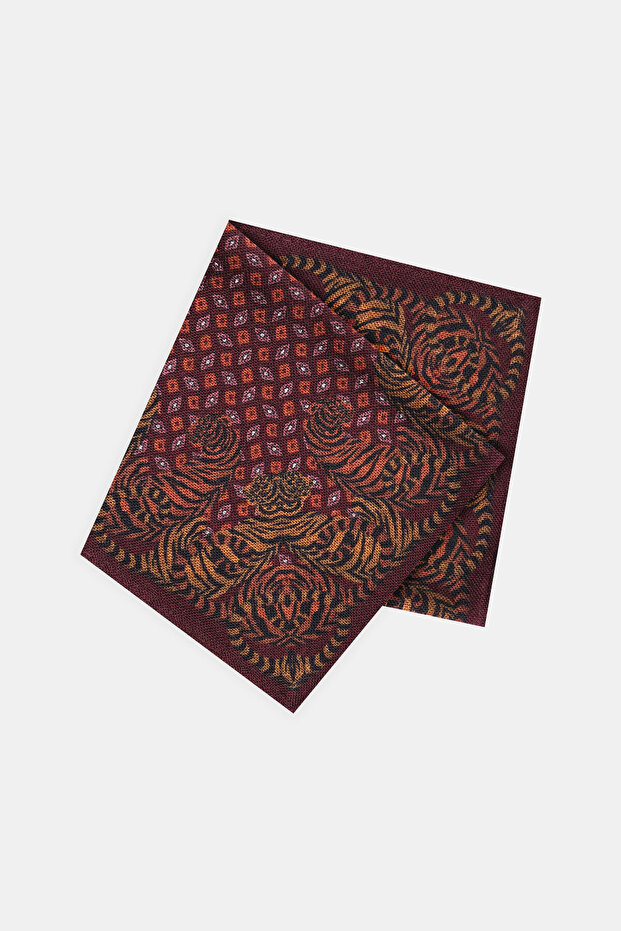 BORDO YÜN MENDİL - 2