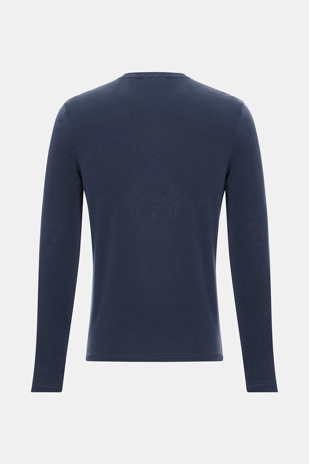 LACİVERT SWEATSHIRT - 2