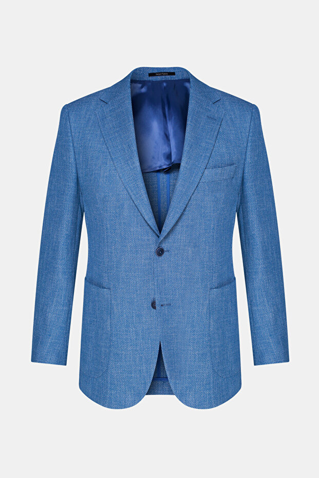 MAVİ DÜĞMELİ CEKET - 1