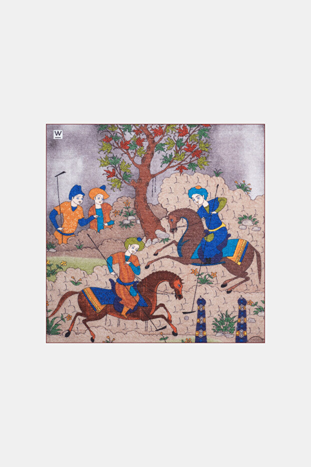 BORDO YÜN MENDİL - 1