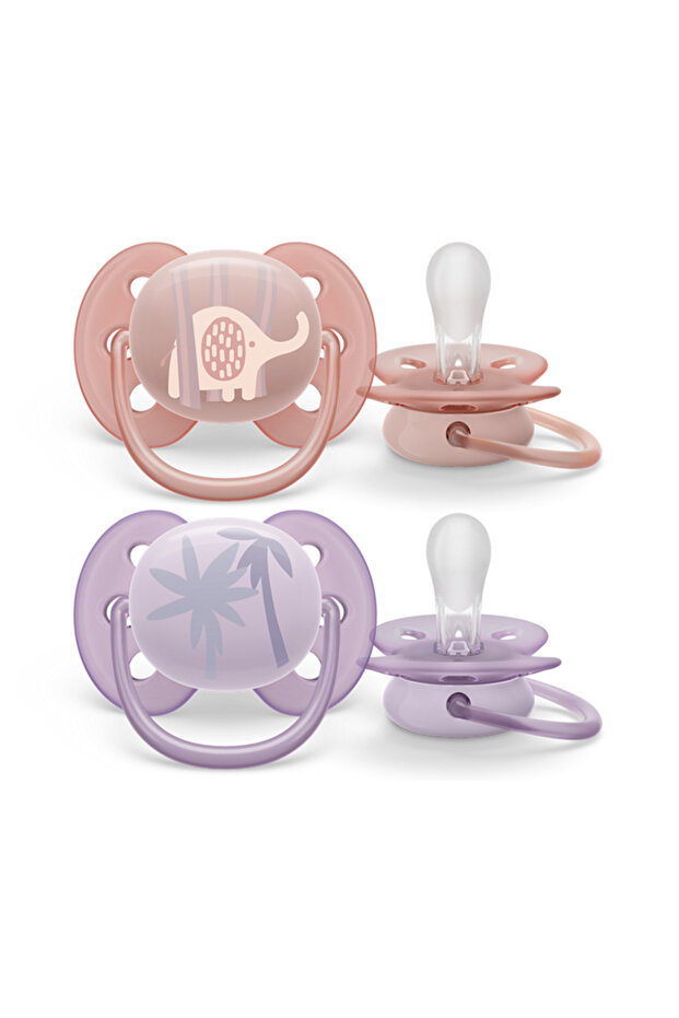 Ultra Soft Pacifier x2 - girl