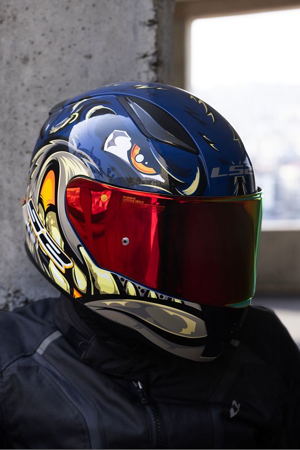 RAPID 2 SPOX MAVİ-GRİ KASK - 6