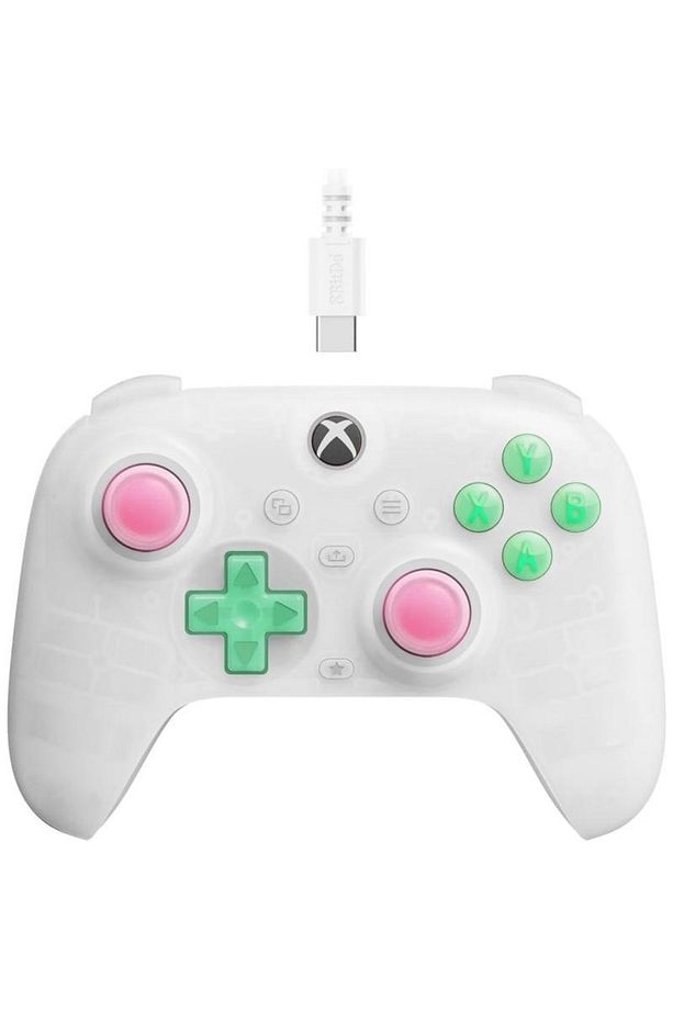 Ultimate Mini Kablolu Hall Effect Controller Xbox Series X Series S - 0ne & Windows PC Beyaz - 1