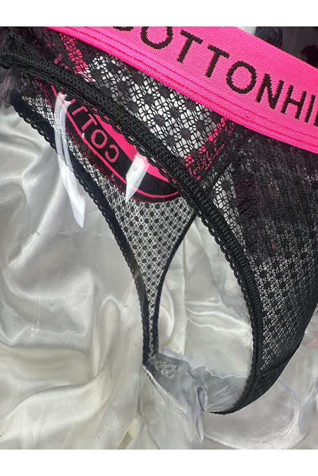 Yüksek bel dantel kilot - 2