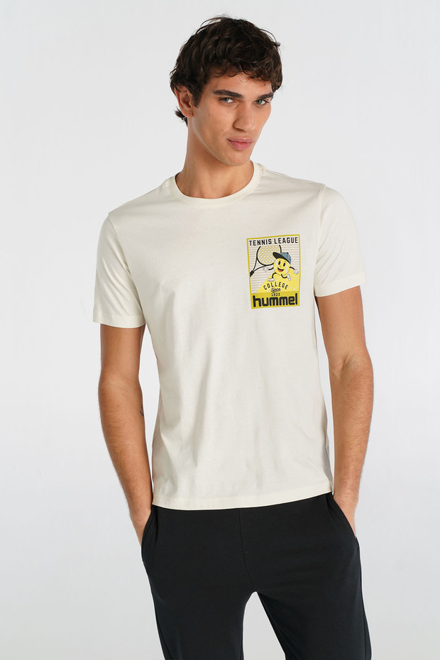 تي شيرت دريفت بأكمام قصيرة - 1