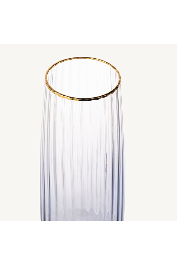 Loess Cam Kadeh 230 Ml Mavi - 3