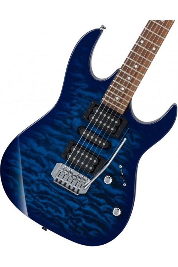 GRX70QA-TBB Transparent Blue Burst Elektro Gitar - 2