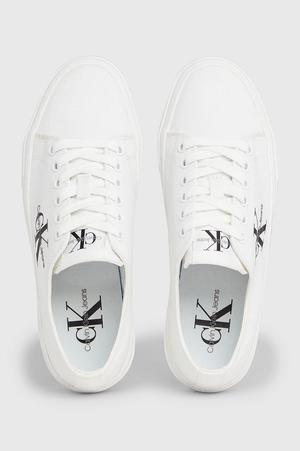 Logolu Kalın Tabanlı Sneaker Ayakkabı Ayakkabı - 3