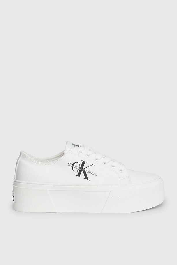 Logolu Kalın Tabanlı Sneaker Ayakkabı Ayakkabı - 1