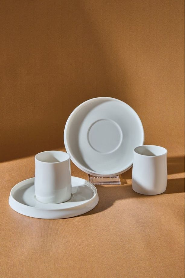 Sarıyer Design 2 Kişilik Kahve Fincan Takımı 80 ml - 1