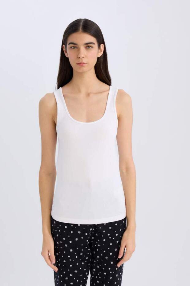 Regular Fit Pamuklu Atlet-fall In Love R9041az25sp - 2