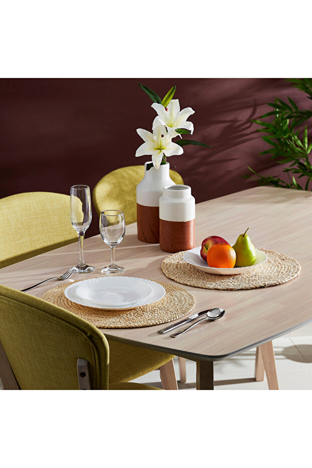 طبق عشاء من لؤلؤ الأوبال - 25 سم - 3