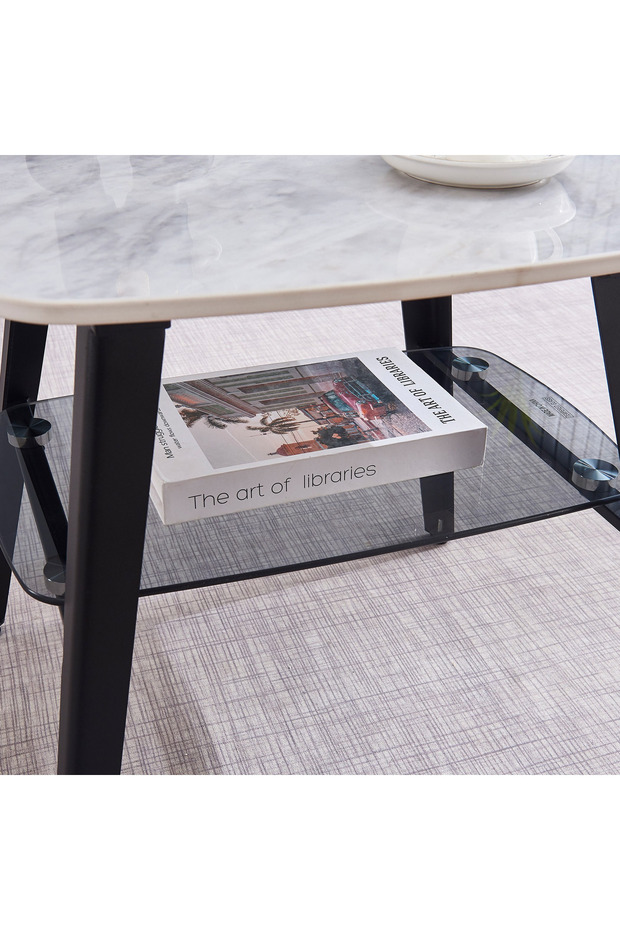 طاولة لوسينا النهائية المصنوعة من الحجر المسحوق - 6