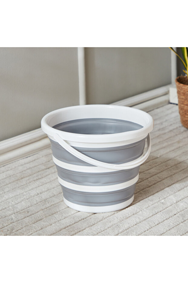 دلو قابل للطي لتوفير المساحة - 10.5 لتر - 1