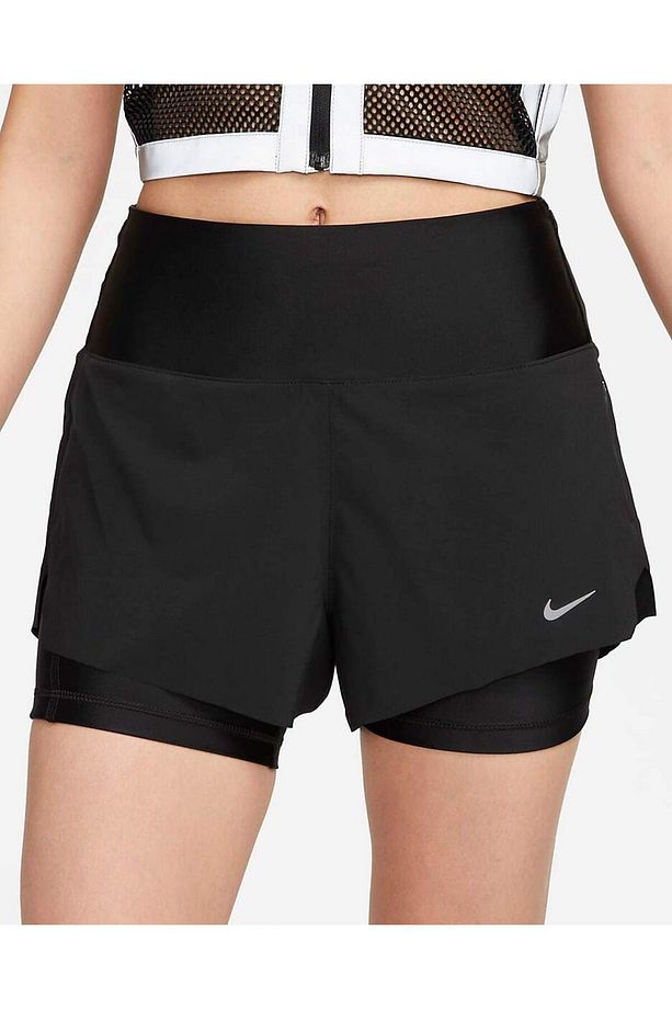 Swift Dri Fit Mr 3In 2N1 Short Kadın Şort DX1029-010 - 1