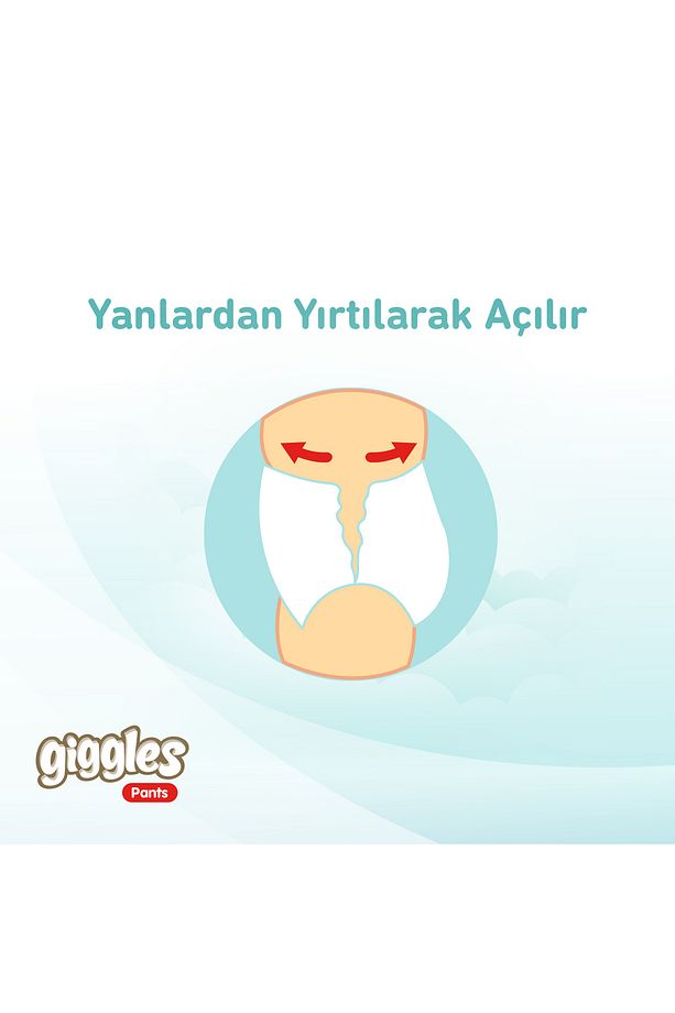 Pants Külotlu Bebek Bezi 3 Numara Midi 170 Adet - 5
