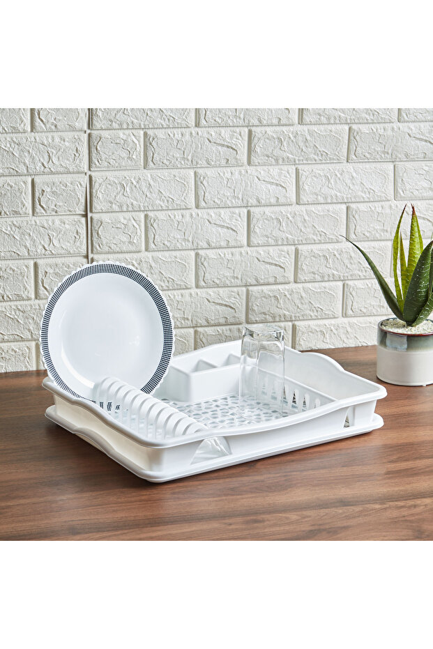 رف أطباق كبير مع صينية من سبيكترا - 2