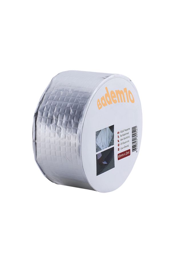 Çatı İzolasyon (48 mm X 2 MT) Su Sızdırmazlık Geçirmez Yalıtım Çamur Boru Sakız Tamir Bant Bandı - 5