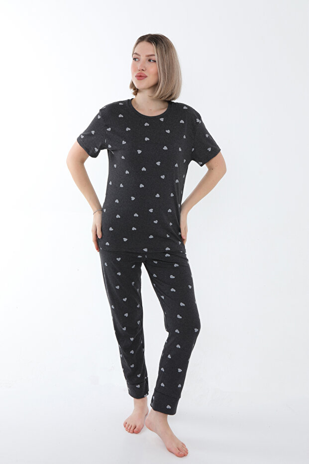 Short Sleeve Summer Pijamas Suit