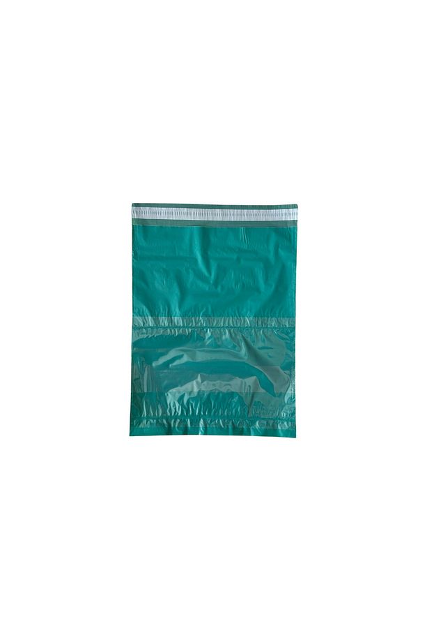Cepli Renkli Kargo Poşeti - 30x37 Cm - Yeşil - 100 Adet - 2