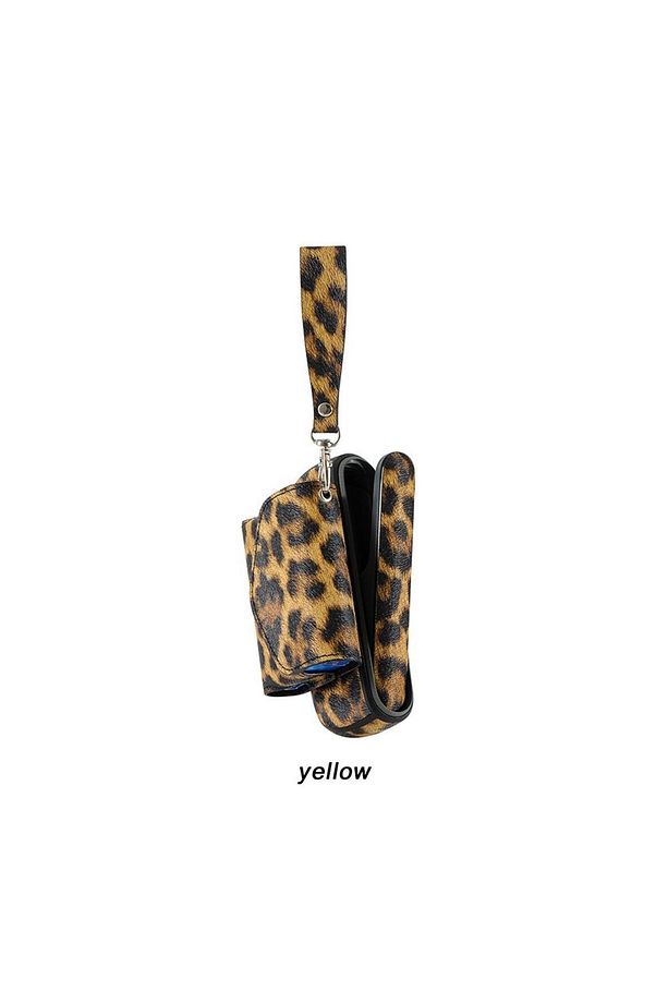 Iqos Iluma Modeli Için Yeni Leopar Çantalı Kılıf Seti Açık Kahve(TEREA ILE ÇALIŞAN CİHAZA UYUMLUDUR) - 1
