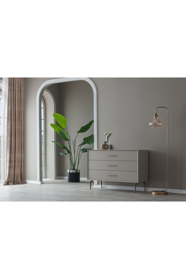 PANDOORA NOX ŞİFONYER, KREM - 2