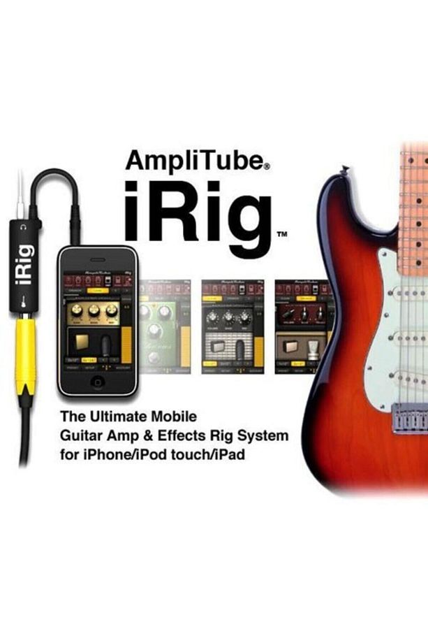 Irig Iphone Ipad Ipod Için Ik Multimedia Amplitube Irig - 5