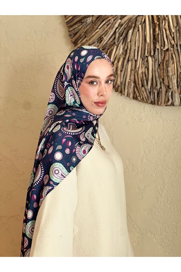 نمط سيرينيت شال حريري - 2