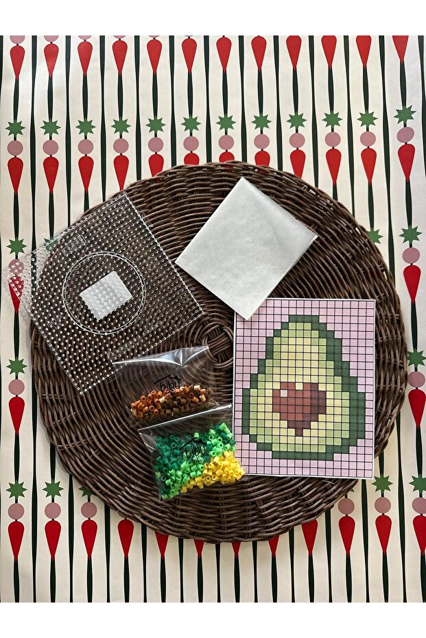 Hama Bead Set -Avocado - 2