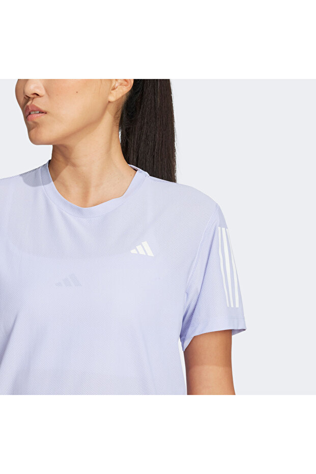 Own The Run Kadın Mor Koşu T-Shirt - 4
