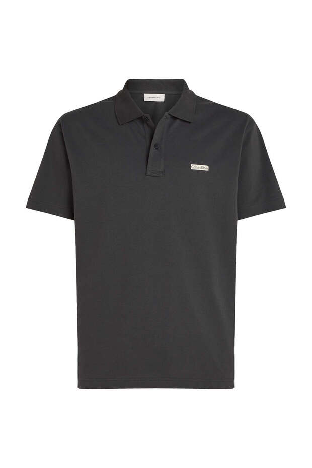 Jeans Siyah Erkek Polo T-Shirt J30J327534BA1 CK LABEL POLO - 5