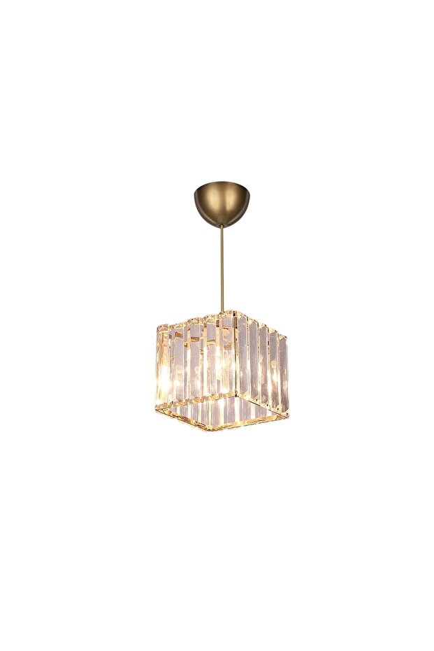 EVLİGHT TEKLİ SARKIT KRİSTAL CAM AVİZE - 2