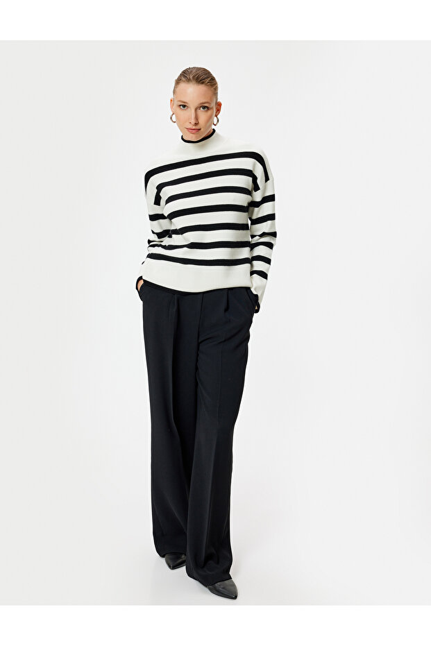 Turtleneck Knitwear Sweater Long Sleeve