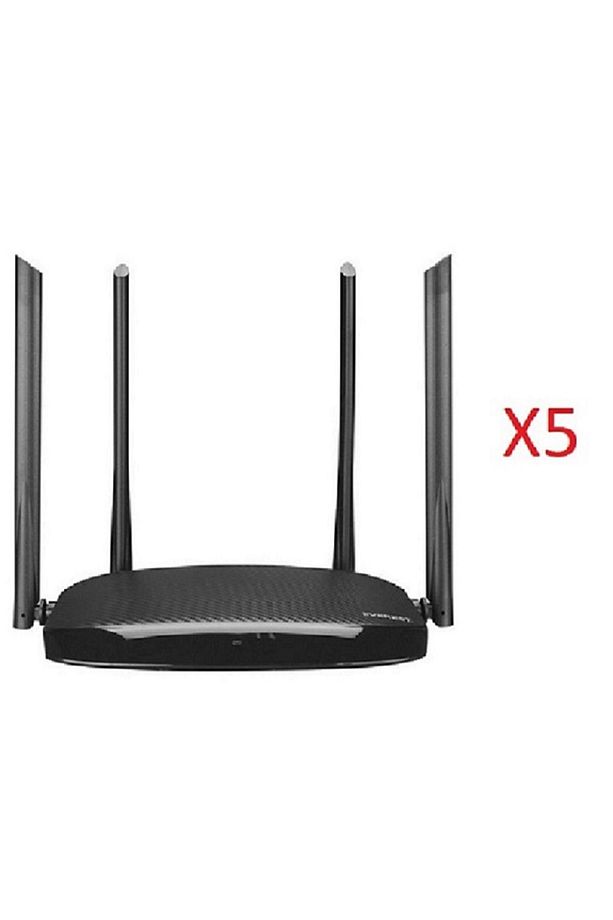 EWR-AC5-V3 AC1200Mbps DualBand 4-6dBi Anten WISP+AP+Repeater Kablosuz Wifi Router X 5 Adet - 1