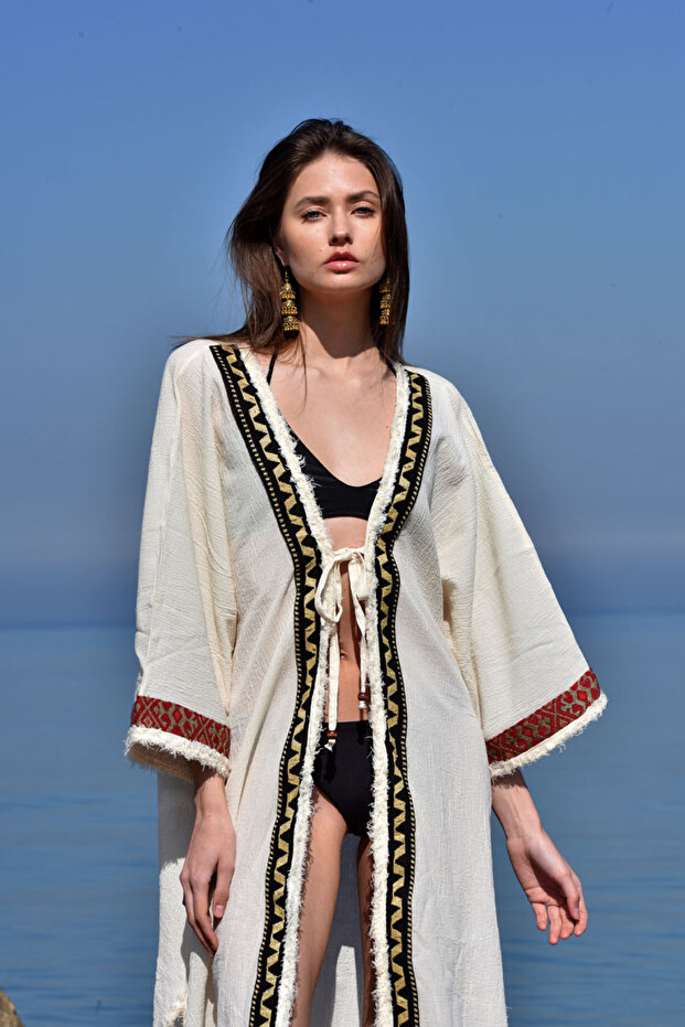 Akat Silk Cloth Caftan