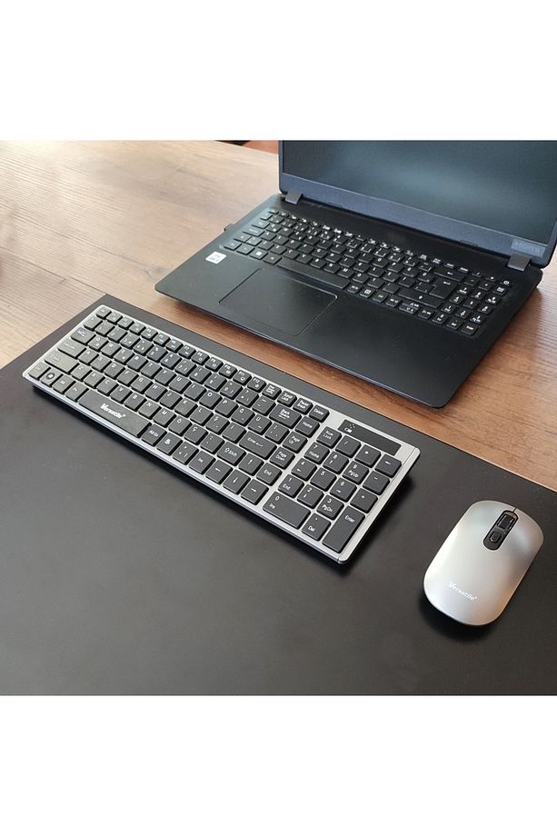 Bilgisayar ve Televizyon Uyumlu Kablosuz Klavye Mouse Seti 7700 - Tv Klavye Mouse Set - 3