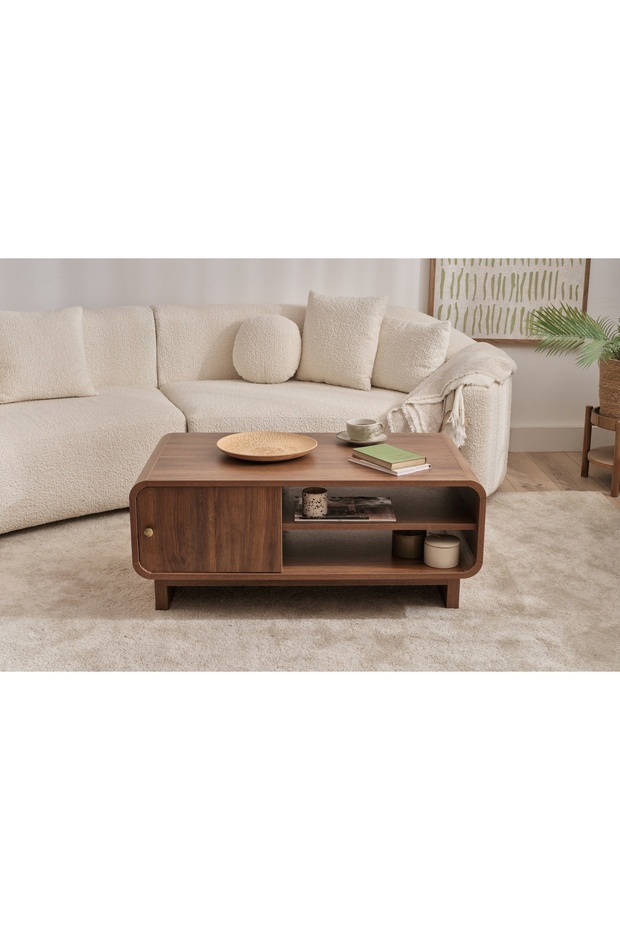 GİRONA ORTA SEHPA, CEVİZ - 2