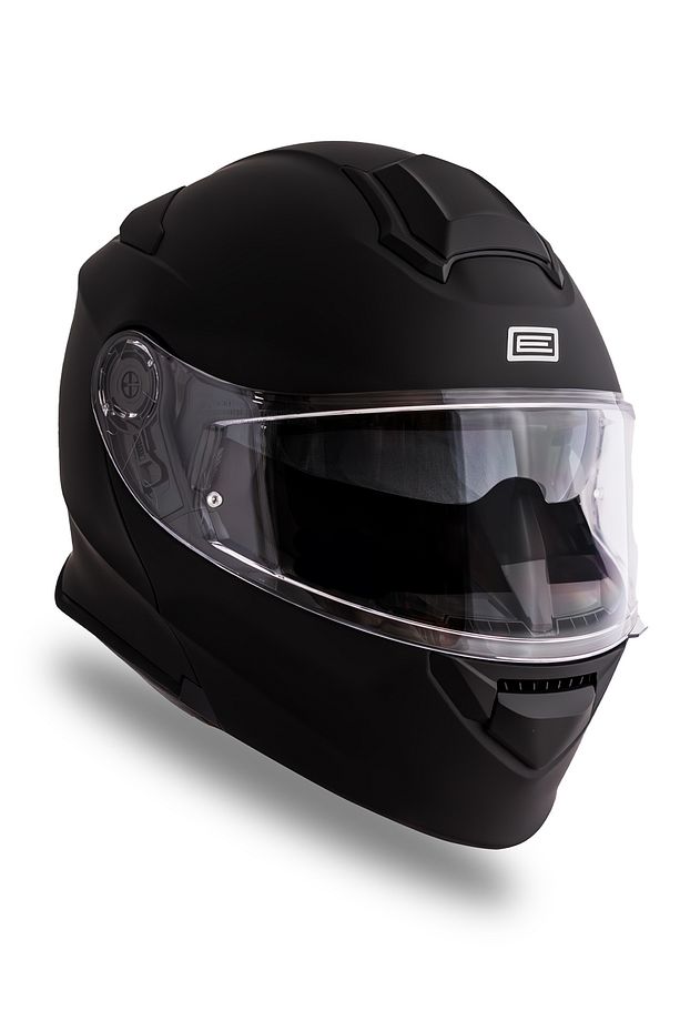 Delta Basic Mat Siyah çene Açılır Kask - 1