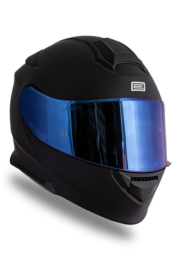 Delta Basic Mat Siyah çene Açılır Kask - 1