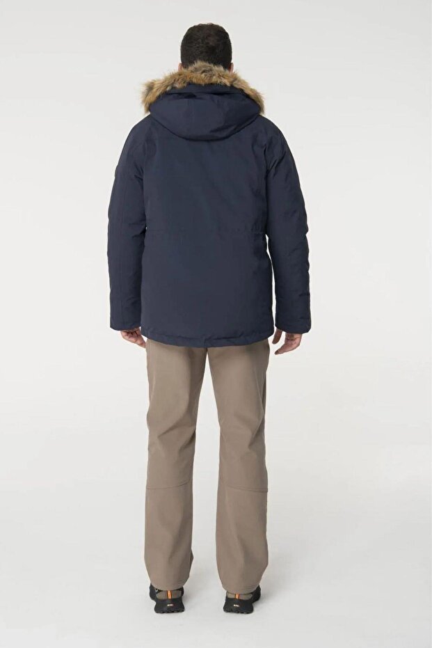 Saalbach Erkek Down Ceket Mont Lacivert - 5