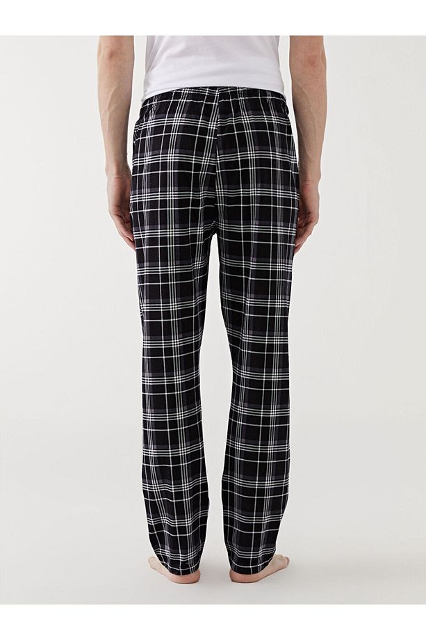 LCW Standart Kalıp Ekose Erkek Pijama Alt - 4