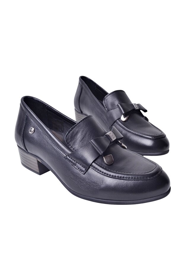 Topuklu Deri Ayakkabı D25YA-3365 - 2